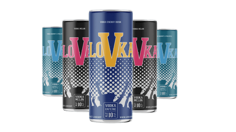 Lovka Energy Drink met Vodka