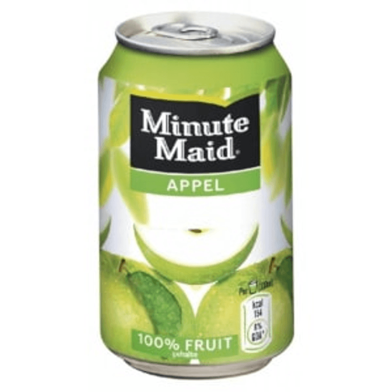 MINUTE MAID APPELSAP 24X33CL BLIK