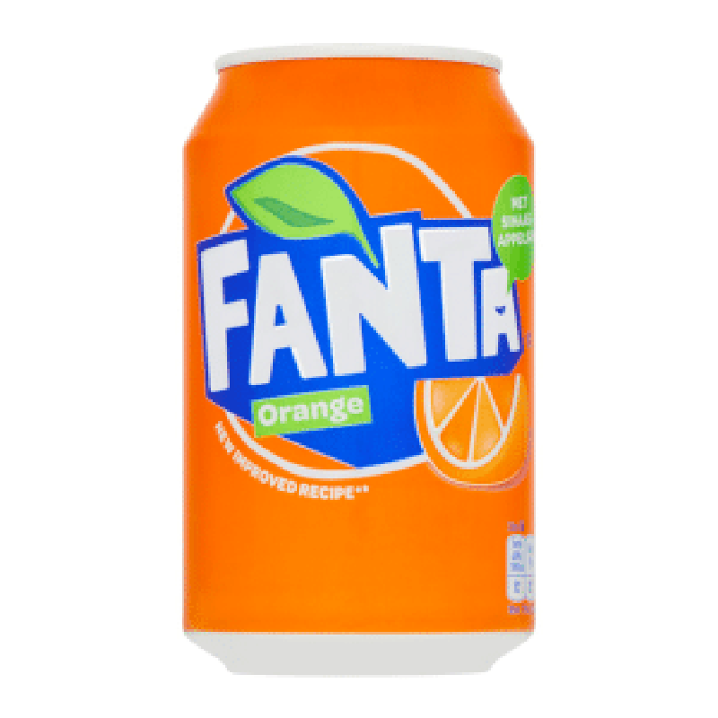 FANTA ORANGE DK 24X33CL BLIK